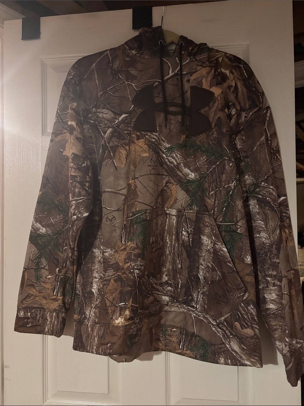 Under Armour Men’s Camouflage Hooded Sweatshirt - Brown/Green